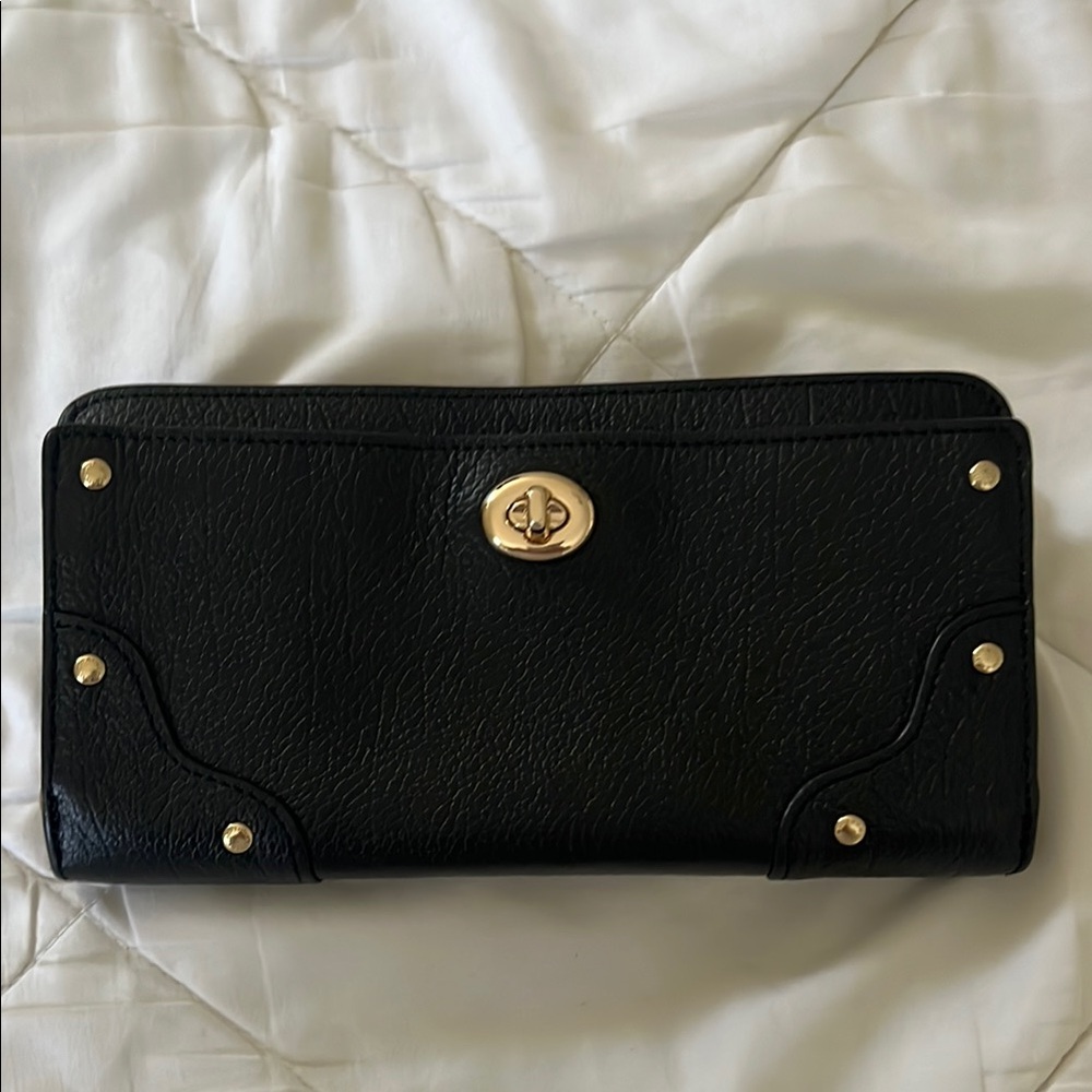 Coach Black Leather Wallet